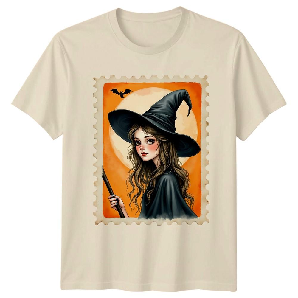 Witch Halloween Holiday Unisexs TShirt Unisexs Tee Graphic Unisex Top