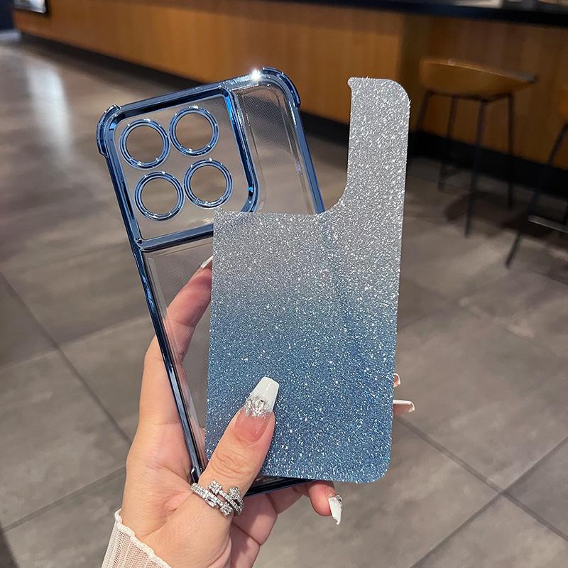 Luxury Plating Edge Glitter Case For Motorola Signature Moto G77 G67 G86 Power G56 G66J/Y Edge 70 Ultra 60s Fusion 50 Pro Cover