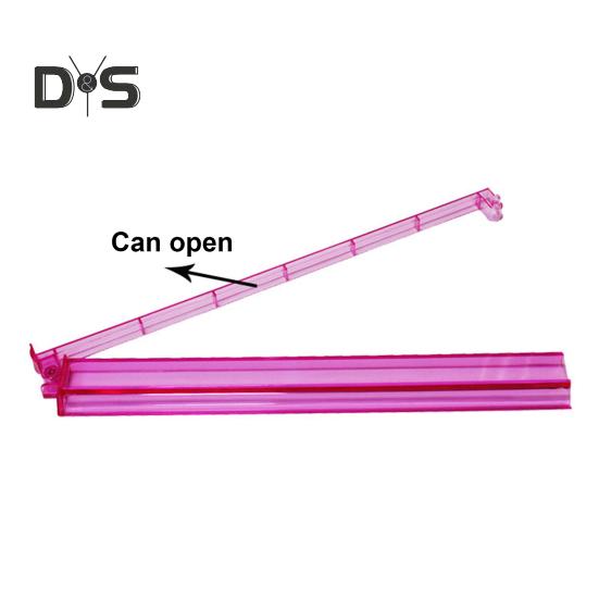 4 Stück Mahjong-Schieber, Mini-Mahjong-Schieberlineal, durchsichtiges Acryl, amerikanisches Majiang-Kachelständer-Set zum Spielen des Mahjong-Spiels