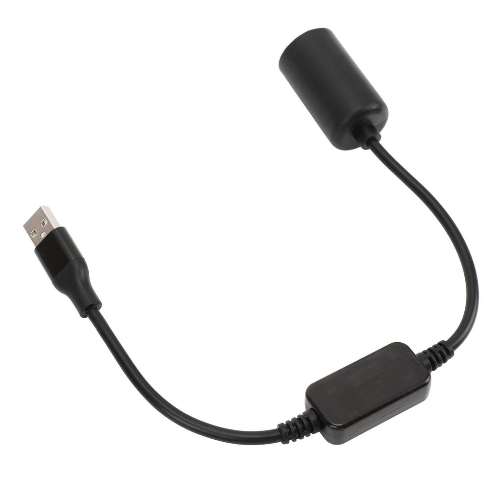 USB Male To 12V 8W Cigarette Lighter Socket Adapter Female Converter Power Cable for Driving Recorder Dash Cam GPS Car