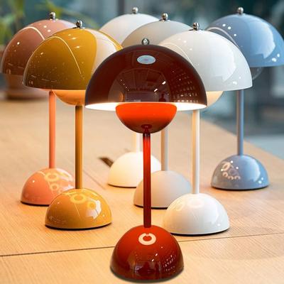 Lampă de birou mică de birou Nordic minimalist personalitate creativă birou dormitor noptieră încărcare fără fir USB lumină de noapte mică