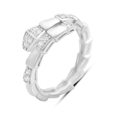Silver Ring with Cubic Zirconia, Item Weight 3.41 G (2207771)