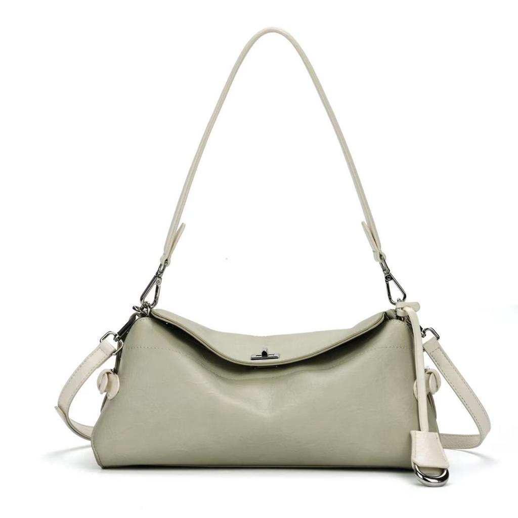 Large Capacity Exquisite Bag Women'S Light Luxury French Retro Style Handbag Lightweight High-End Messenger Bag