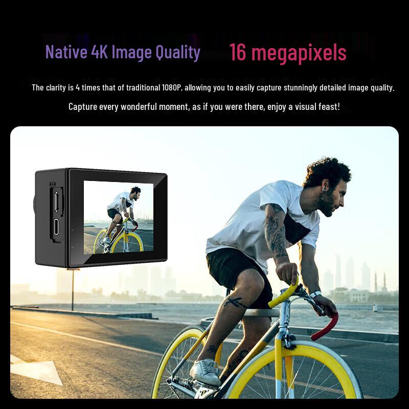 SJCAM SJ4000 Dual-Screen 4K Action Camera (CN version)