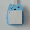 Luminous Switch Protective Cover Cute Power Socket Stickers Switch Wall Stickers  Kitchen Bedroom