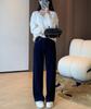 Women's Seamless V-neck Wool Silk Cashmere Knit Sweater, Multi-color, Lazy Style, 2026 Winter Collection