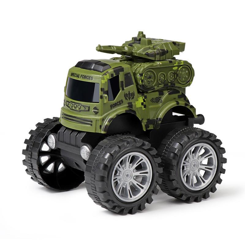 Inertia Toy Offroad Car Engineering Vehicle With Rotating Function For Play Kids