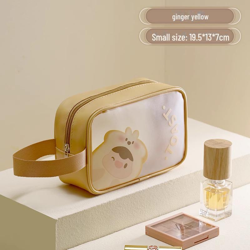 

Новая прозрачная водонепроницаемая косметичка для путешествий - суперпортативная и стильная Small