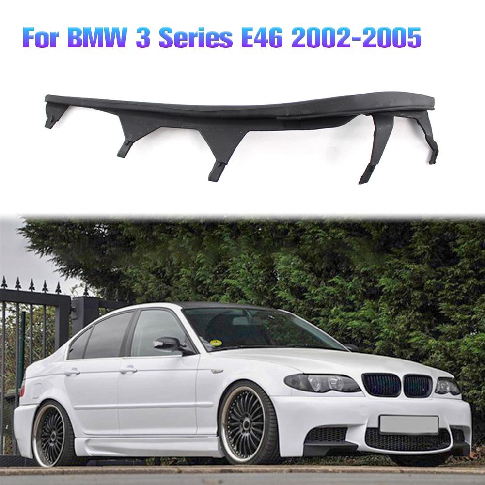 Car Front Upper Headlight Cover Strips Trims 63126921860 Headlight Sealing Strip Gasket 63126921859 for BMW 3 Series E46 02-05