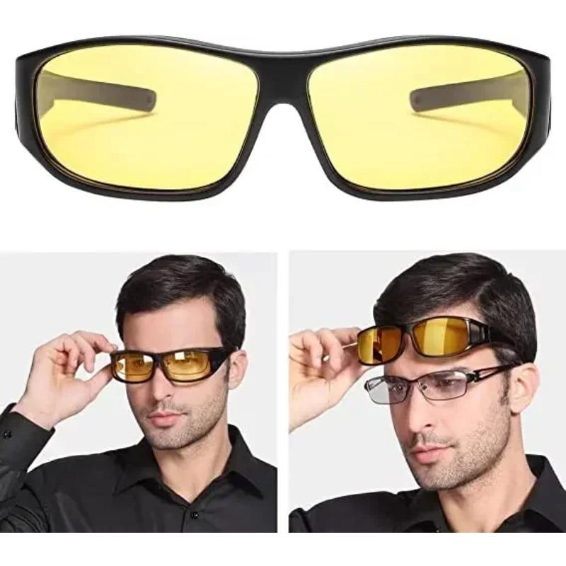 Night Vision Sunglasses Car Night Driving Glasses Driver Goggles Unisex Sun Glasses UV Protection Sunglasses Eyewear Gift