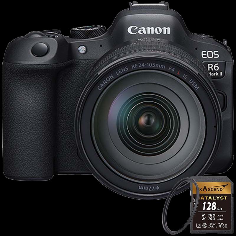 Canon EOS R6 Mark II with RF 24-105mm F4 L IS USM Lens Kit (CN version)