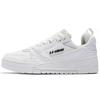 Li Ning 001 BTC Lage top Skateboard Schoenen Dames Wit Blauw AGCS104-2