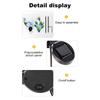 Solar Peacock Garden Light LED Outdoor Stake Light Auto On/Off Outdoor Peacock LED Light Cracked Glass Ball for Yard Patio Lawn