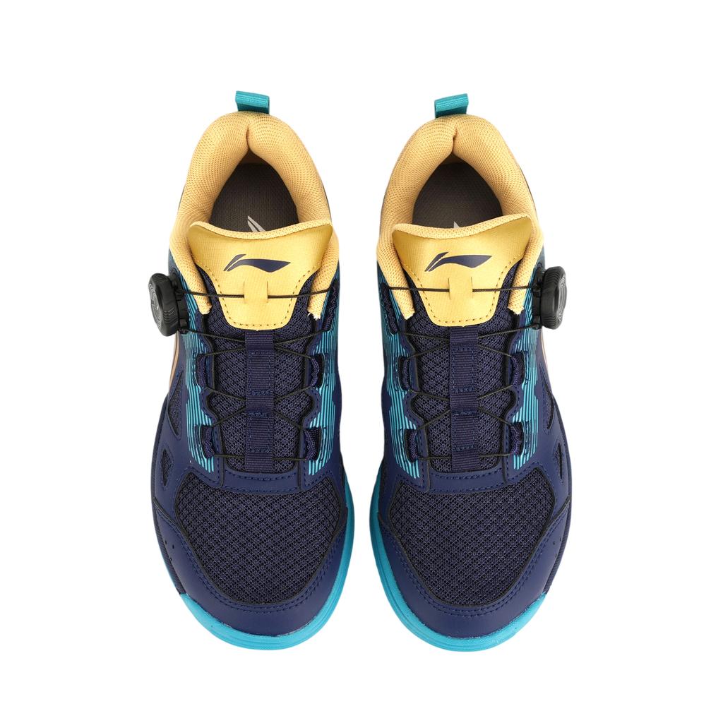 Li-Ning Versatile Simple Durable Breathable Functional Training Low-Top Table Tennis Shoes Unisex Shoes Ancient-Method-Gold-Lake-Blue APPV017-1