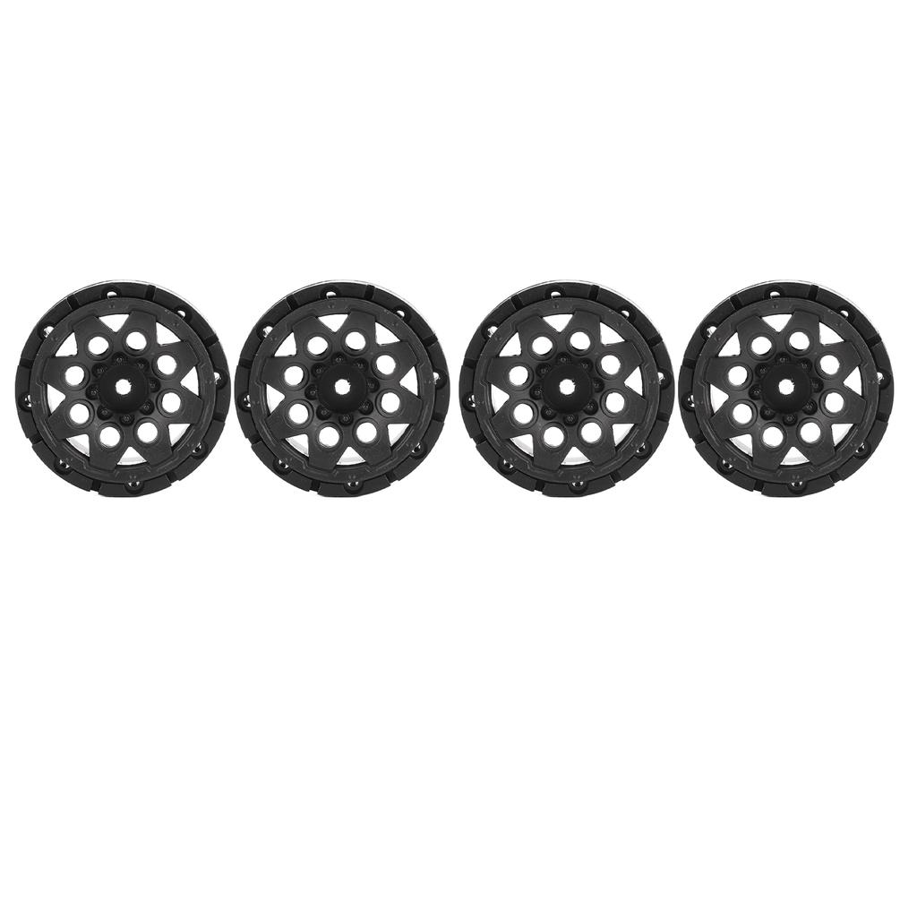 RC Wheel Hub 1.9 Inch Universal Nylon Beadlock Wheel Rim for Traxxas for Axial Scx10 D90 4pcs