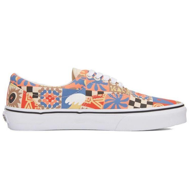 Vans Era Unisex Low-top Skate Shoes Blue Orange VN0A5JMLB2X