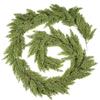2025 American Christmas Pine & Cypress Rattan with Soft Rubber Feel - Simulated Cypress Leaf Decor