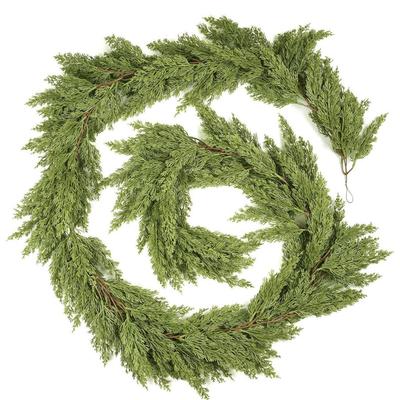 2025 Amerikansk Julgran av Rotting med Kotte & Cypress och Mjuk Gummikänsla - Simulerad Cypresslövsinredning