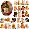Pomeranian Sweet Wonderland Christmas Advent Calendar 2025 24 2D Acrylic Doll Xmas Countdown Calendar for Pomeranian Lovers Gift