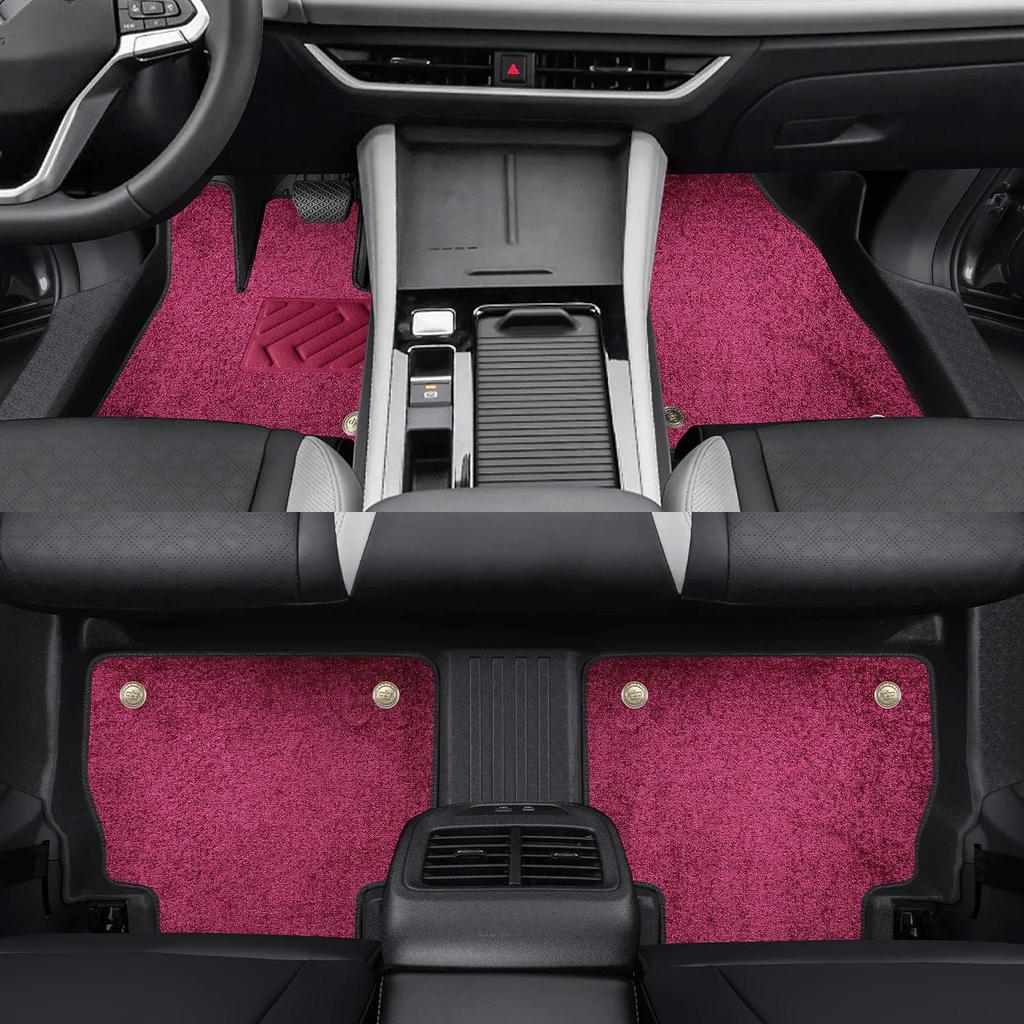 Jetta VS8 Full Coverage TPE Floor Mats - Interior Decorative Automotive Accessories