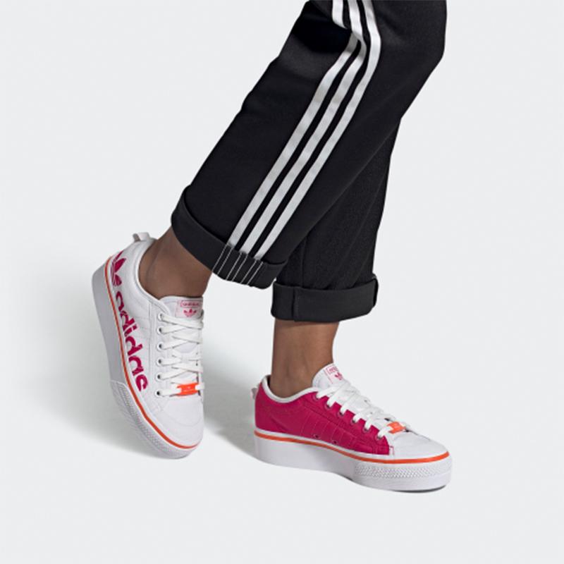 Adidas Originals NIZZA Originals Platform Low top Skateboard Shoes Wom