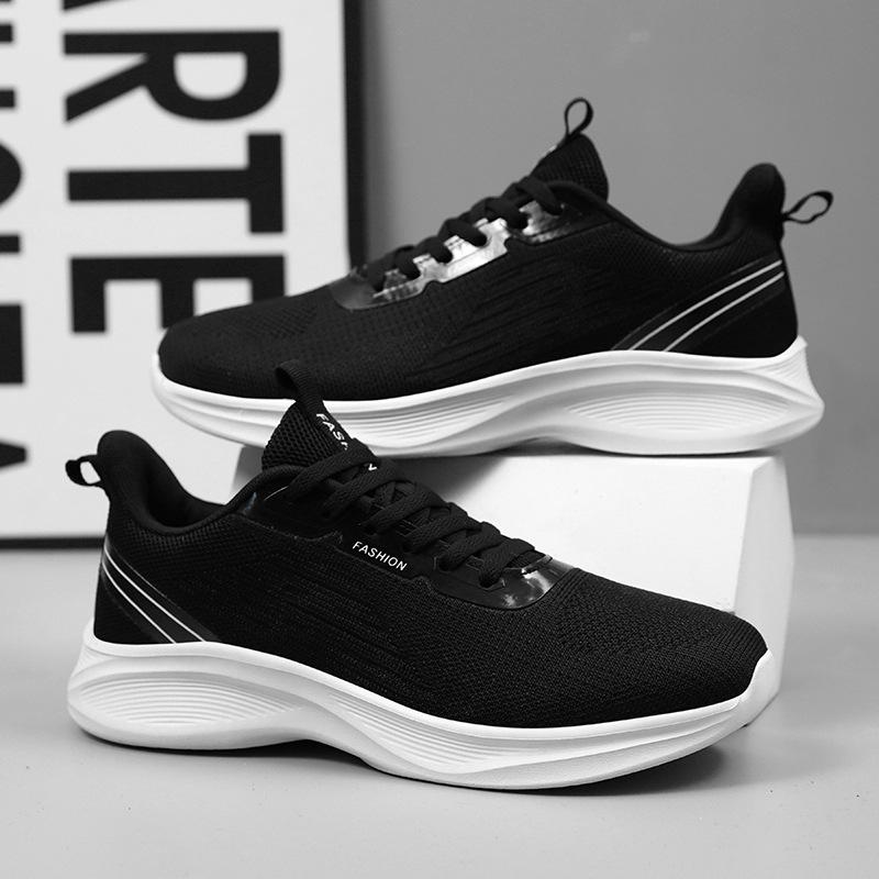 

Мужская обувь весна новая сетка дышащая дезодорирующая спортивная обувь мужская универсальная повседневная обувь ультралегкая с мягкой подошвой амортизирующая обувь для бега 45