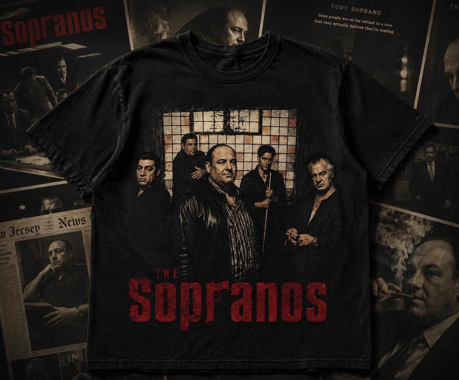 Comfort Colors® The Sopranos Mafia Family Graphic Tee 2XL