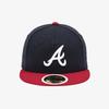 Boné Ajustado New Era Atlanta Braves Casa 70367480