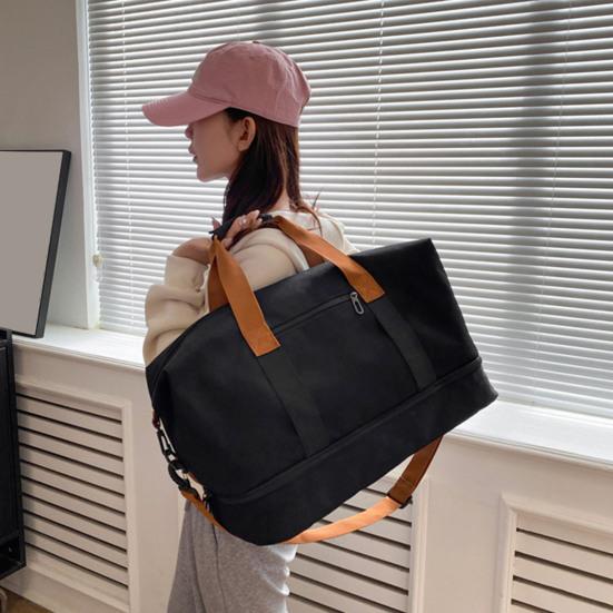 Gym Bag Large Capacity Yoga Bag with Independent Shoe Compartment Dry And Wet Separation Workout Bag for Travel Fitness Swimming