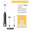 Compact Electric Milk & Egg Frother - Handheld Whisk & Beater for Creamy Coffee and Smooth Mixtures