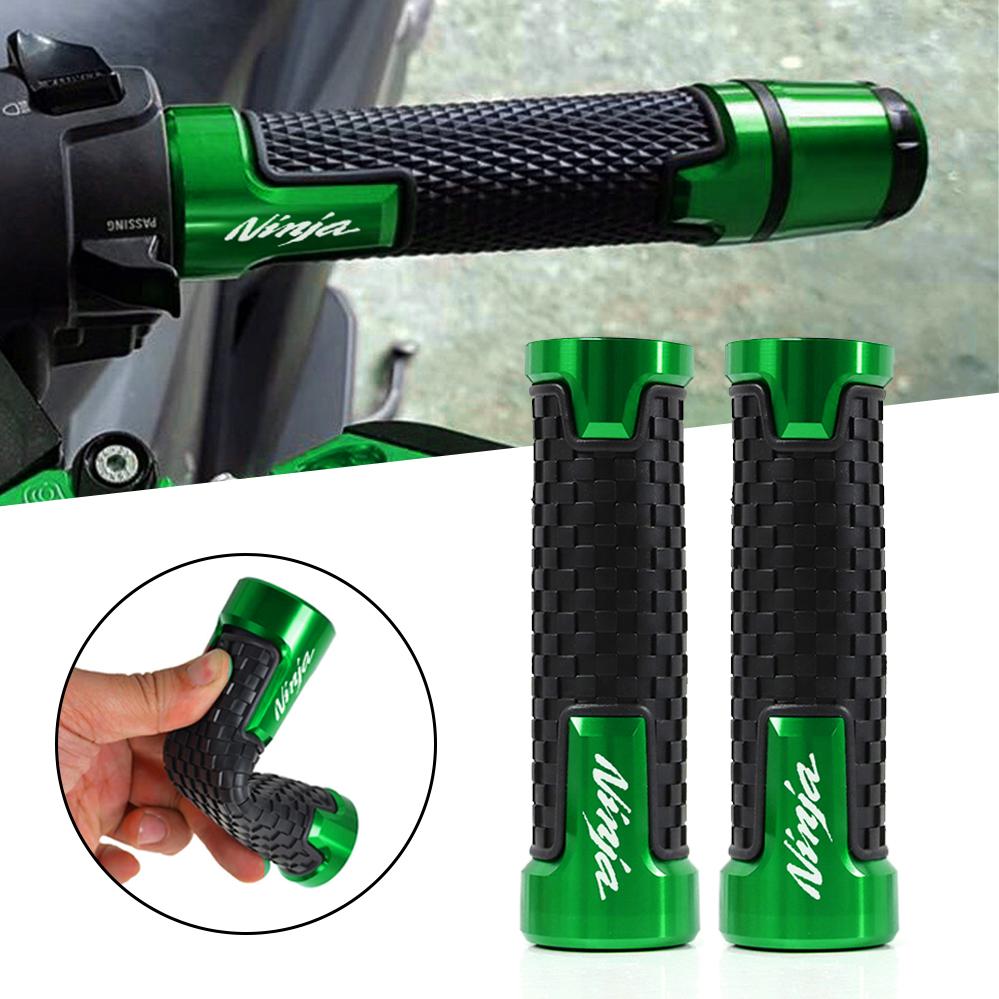

8 цветов мотоциклетной ручки 7/8 дюйма;Ручки руля 22 мм для Kawasaki Ninja 250 400 650 1000 SX ZX-6R ZX-10R ZX-25R