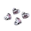 Cartoon Silver Heart-shaped Resin Diy Jewelry  Phone Cases Cups  Toothbrushes  Patches  Shoes  Hair Accessories Handcrafted Materials