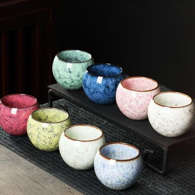 Keramisk tekopp i japansk stil, ugnsförvandling, Kung Fu, värmebeständig tekopp, hushållskeramik, kaffemugg, vindrickglas, ny