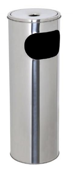 12 L waste bin with ashtray
