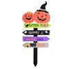 Lightweight Garden Wooden Signs Creative Garden Lawn Stakes Halloween Yard Sign  Outdoor Decor
