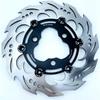 220mm U/min Motorrad Aluminiumlegierung Schwimmende Bremsscheibe 3/4 Loch 70/55mm Universell Vorne Hinten Rotor für Yamaha Roller Niu