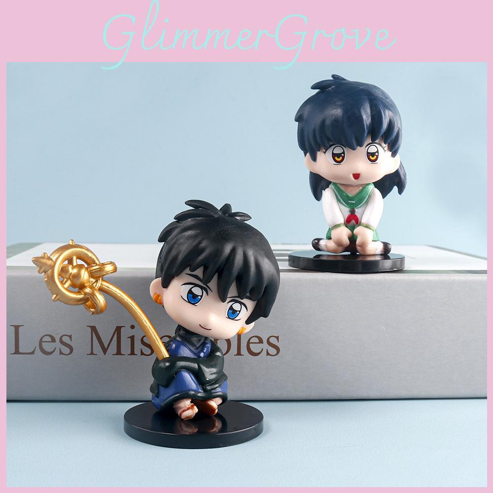 Wholesale Inuyasha Sesshomaru Pvc Figure Miniature Anime Toy Decoration