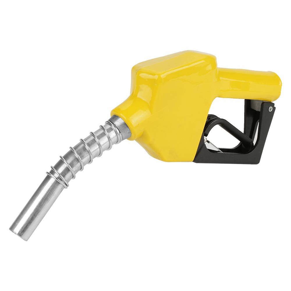 Yellow Automatic Fuel Nozzle Automatic Cut Off Fuel Dispensing Tool Oil Dispensing