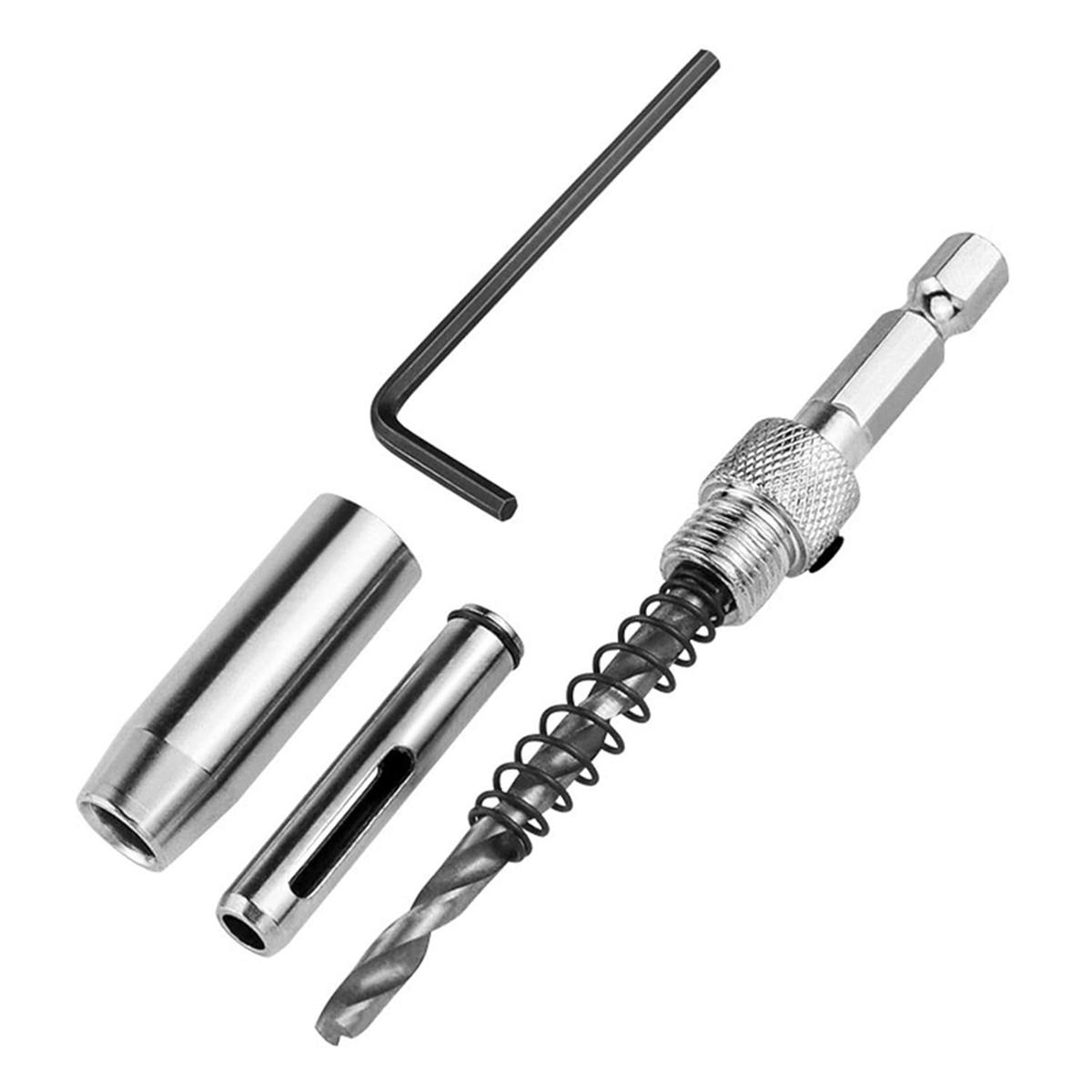 

2025+ 17PCS Self Centering Drill Bit Set for Hinges- 1/4 Hex Shank Bits Self Centering Drill Bit Set for Woodworking Door China Mainland