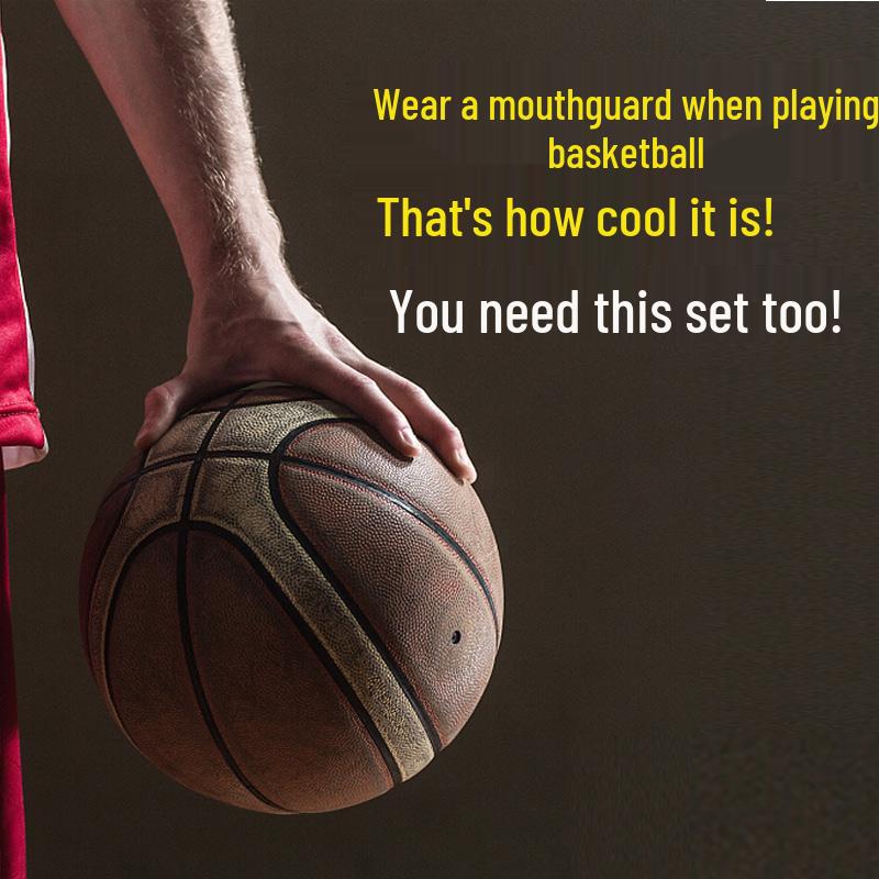 Protector bucal sportiv pentru bărbați pentru baschet, box, taekwondo și sanda - EVA termoplastic pentru protecție dentară sporită