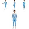 The Fantastic Four Cosplay Jumpsuit With Spandex For Game Anime Role Play