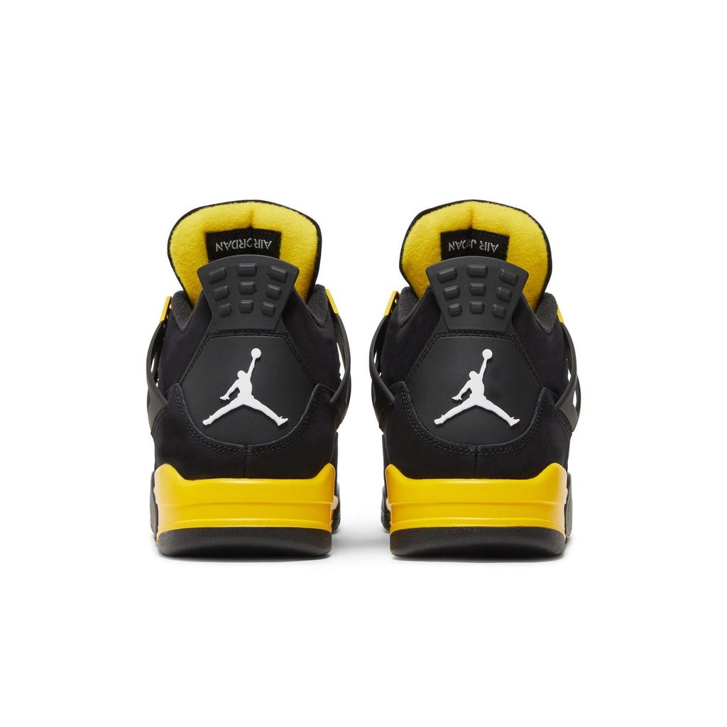 Air Jordan 4 Retro 'Thunder' 2023 (Unisex) Černá / Tour Yellow Vintage basketbalové boty DH6927 017
