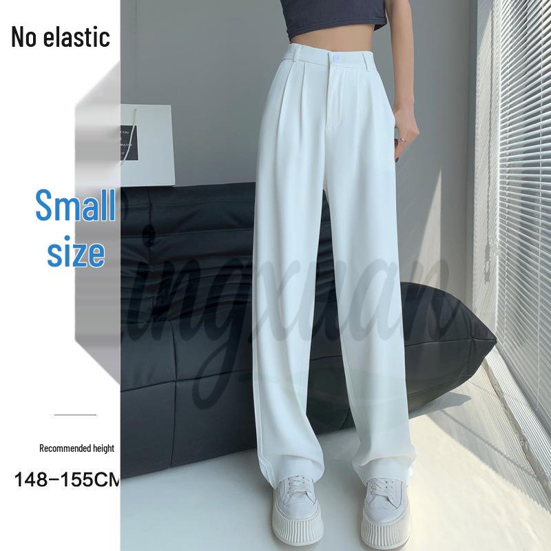

Ice Silk Women s High-Waist Loose Wide-Leg Pants for Summer 2026 XL