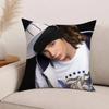 Federa Cuscino Band Tokio Hotel Tom Kaulitz Cuscini da Ufficio Adatti per Divano Auto Camera da Letto Copricuscino Decorativo