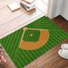 Baseball Field Design Carpet Easy To Clean Machine Washable Carpet Living Room Bedroom Playroom Carpet Home Decor
