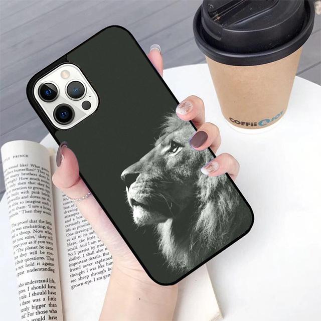 Lion Animal Phone Case For Apple iPhone 17 Air Pro Max Plus Coque For iPhone 17 Air 14 15 16 13 12 Max Cover