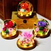 Real Rose Flower Gifts for Women, Birthday Gifts For Women,Womens Gifts for Christmas, Light Up Rose In A Glass Dome,Flower Gifts For Her,Anniversary