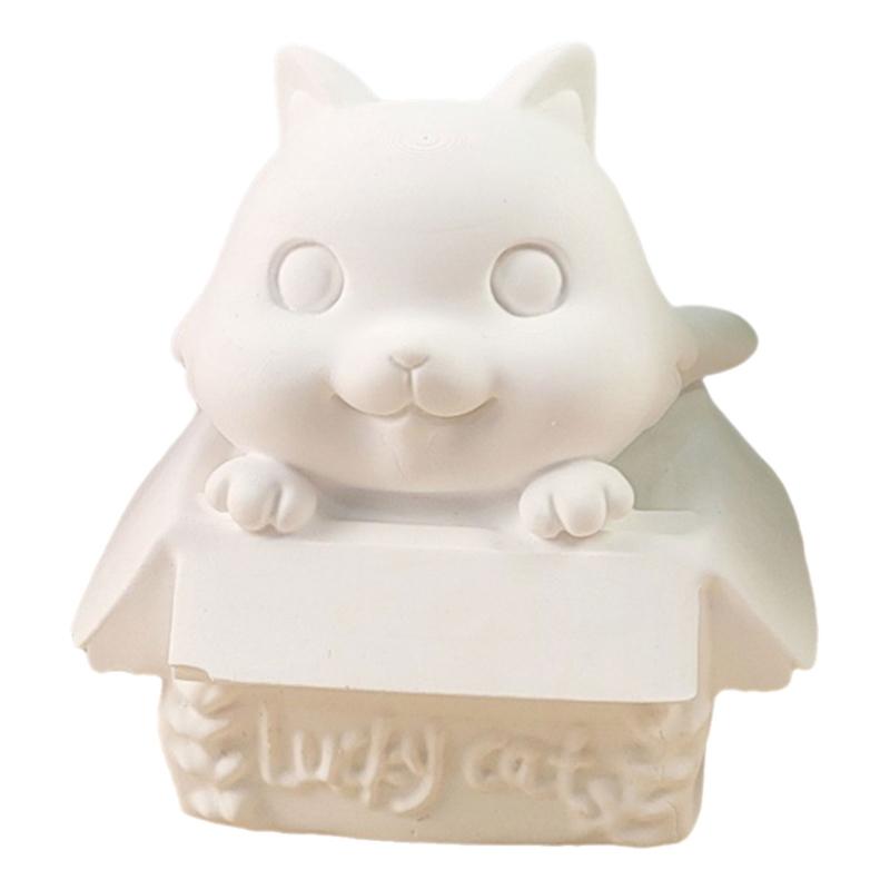 Silicone Candle Molds Animal Shape Molds Cats Crafting Moulds Ornament Moulds Suitable for Home Decorative Crafting