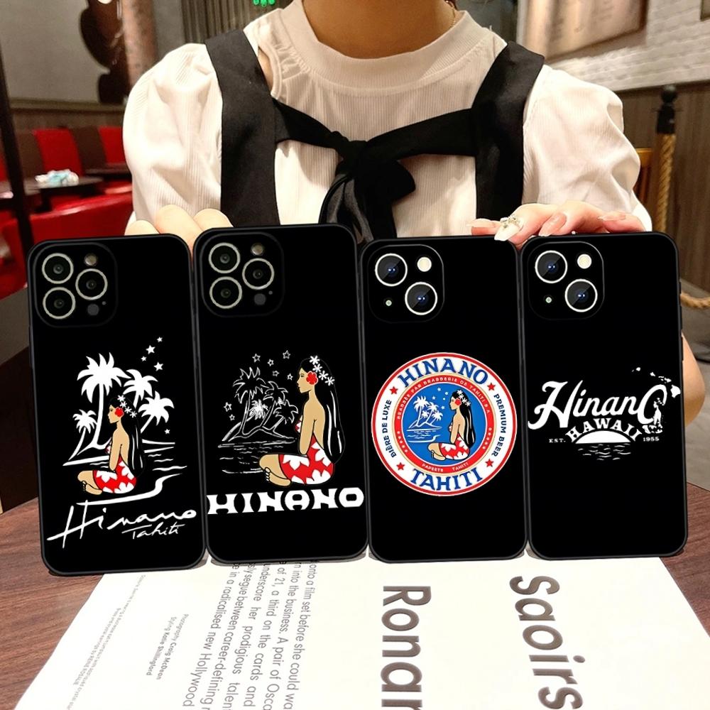 Hinano Tahiti1 Throw Phone Case For Iphone 17 Air 15 Pro Max 14 Pro 16 Plus 12 13 11 Xr X Xs 8 7 Plus Back Cover