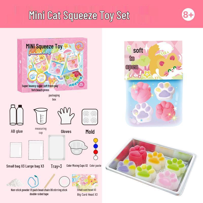 Yibile Mini DIY Pig Trotters Rice Handmade Simulation Dish Toy Set